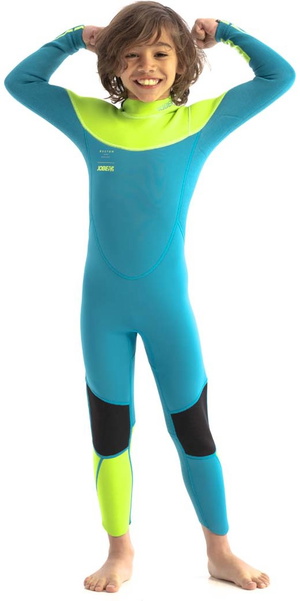 2026 Jobe Junior Boston 3/2mm Back Zip Neopreno 3035210 - Teal